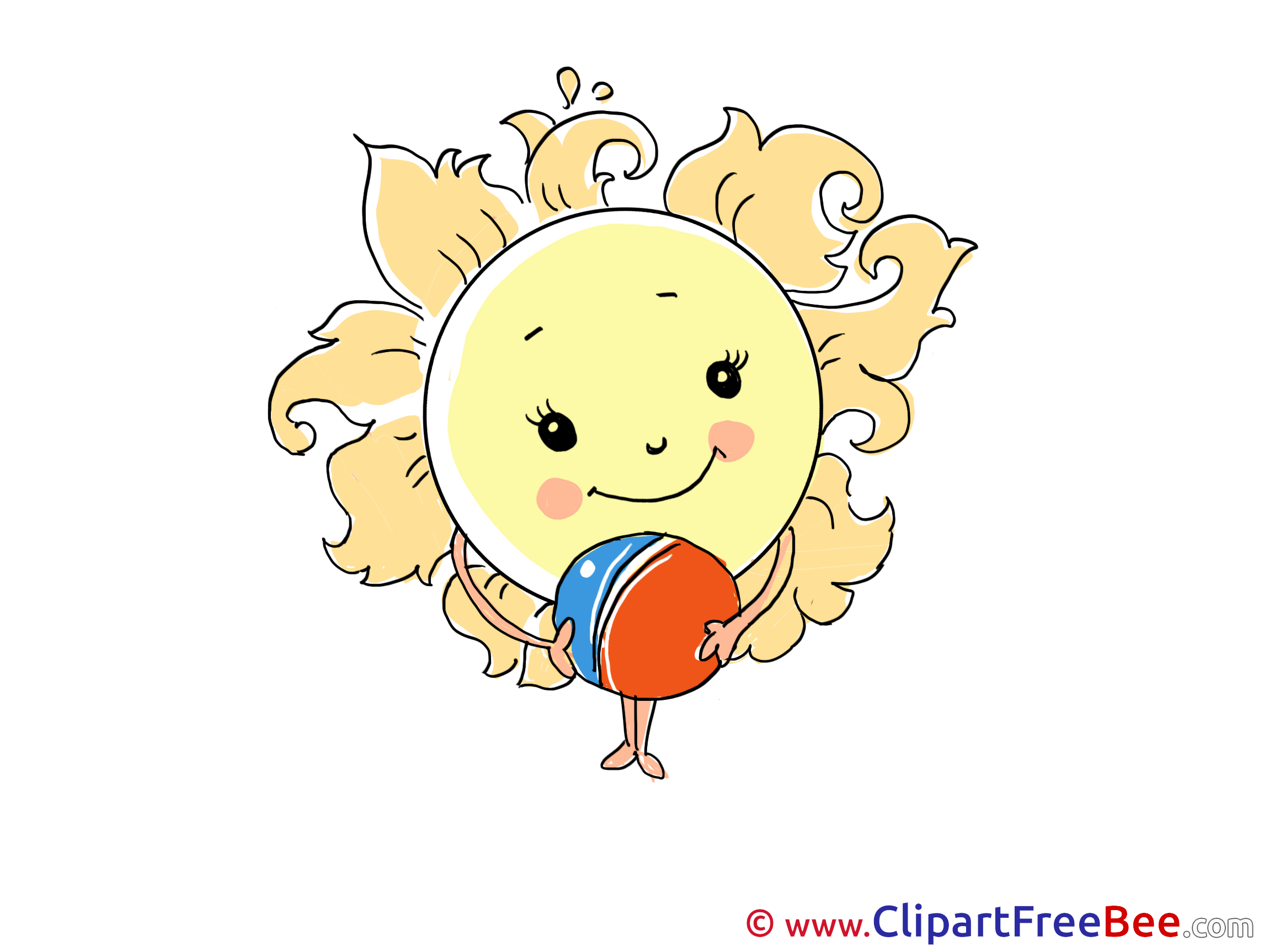 Image Ball Sun Weather Clipart free Illustrations