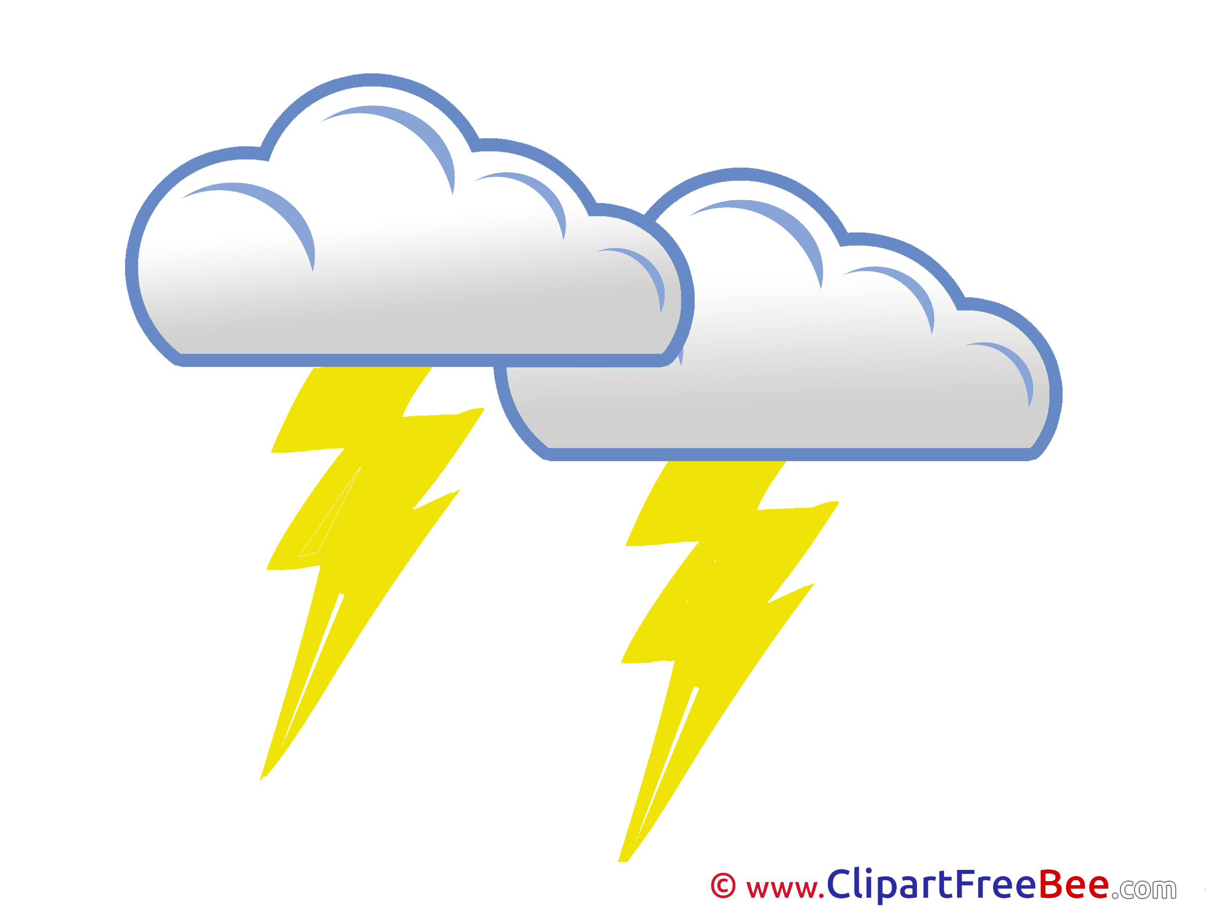 Thunderstorm Clouds Pics download Illustration
