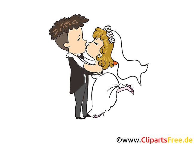 Married Couple Wedding Illustrations for free