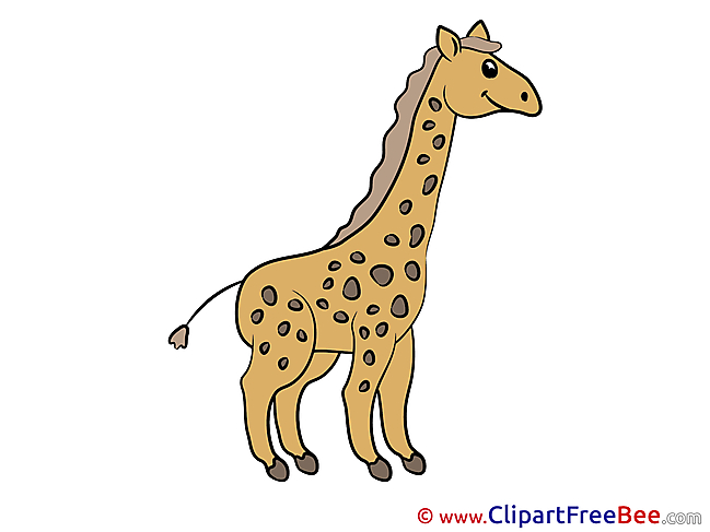 Giraffe printable Illustrations for free