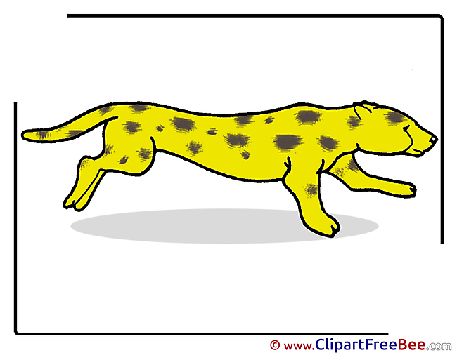 Guepard Clip Art download for free