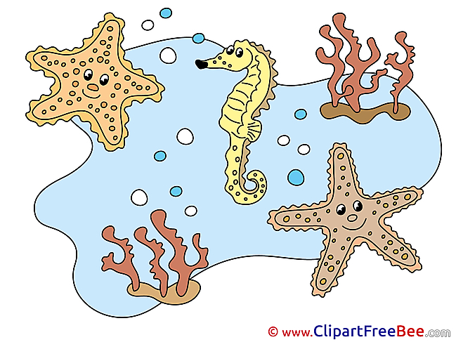 Marine Animals free printable Cliparts and Images