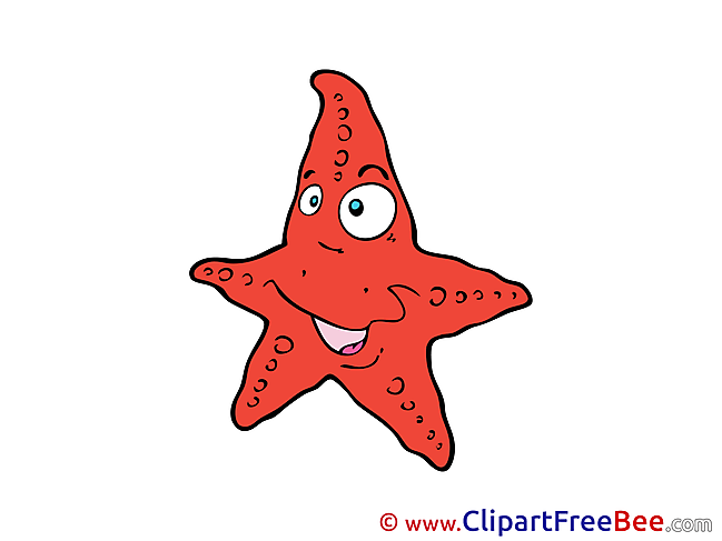 Starfish download printable Illustrations