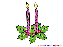 Advent Candles Clipart download for free