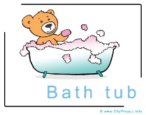 Bath Tub Clip Art Image free - Animals Clip Art free