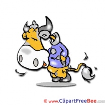 Download Bull Clip Art for free