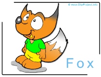 Fox Clip Art Image free - Animals Clip Art Images free