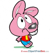 Pink Hare free Illustration download