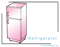 Refrigerator Image Clip Art free