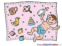 Accessories Clipart Baby Illustrations