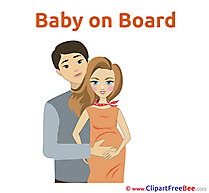 Baby on Board Illustrations for free