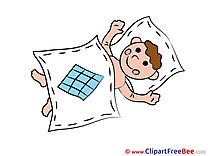 Bed Pics Baby lying free Image