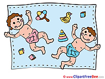 Children Cliparts Baby for free