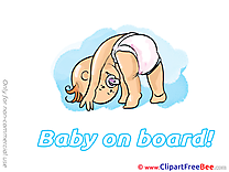 Diapers download Clipart Baby on board Cliparts