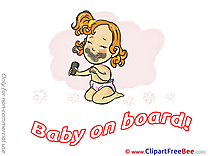 Dirty Baby on board download Illustration