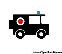 Ambulance Cliparts printable for free