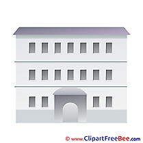 College Building printable Images for download