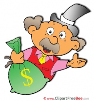 Banker Bag Money Pics download Illustration