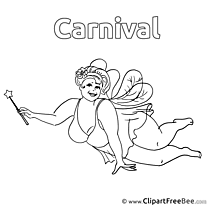 Fairy Clipart Carnival Illustrations