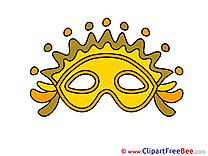 Free Cliparts Mask Carnival