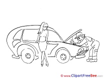 Mechanic Car Repairs free Illustration download