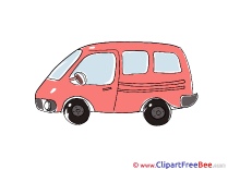 Minivan Clipart free Illustrations