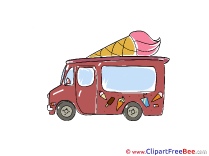 Picture Ice Cream Truck download Clip Art for free