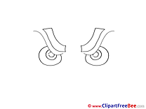 Clipart free Eyes Image download