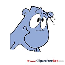Hippo free printable Cliparts and Images