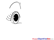 One Eye Clipart free Illustrations