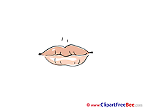 Red Lips Pics printable Cliparts