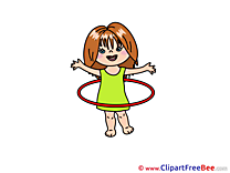 Hoop Girl printable Images for download