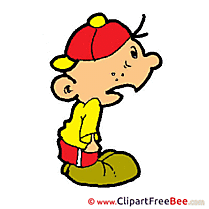 Little Boy free printable Cliparts and Images