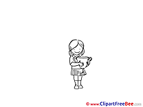 Winner Cup Girl free Cliparts for download