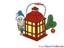 Dwarf Lantern Clipart Christmas free Images