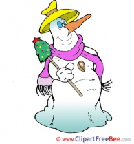 Snowman download Christmas Illustrations