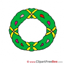 Wreath free Cliparts Christmas