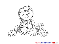 Flowers Boy Pics Get Well Soon free Cliparts