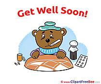 Medicine Bear Pills Clipart Get Well Soon free Images