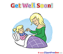 Mother Daughter download Clipart Get Well Soon Cliparts