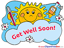 Sun download Get Well Soon Illustrations