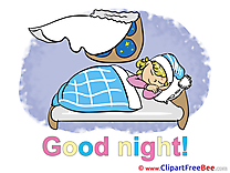Window Bed Girl Clipart Good Night free Images