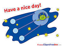 Alien Space Spaceship free Cliparts Have a Nice Day