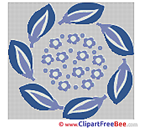 Leaves Cross Stitch download for free