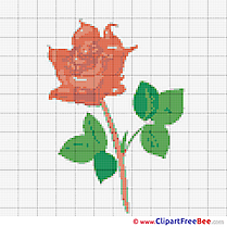 Rose Patterns download Cross Stitches