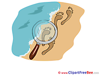 Sand Sea Loupe Clues free printable Cliparts and Images