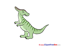 Parasaurolophus Clipart free Illustrations