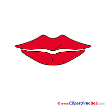Lips Cliparts printable for free