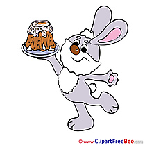 Cake Hare Pics Easter free Cliparts
