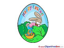 Egg Hare printable Easter Images